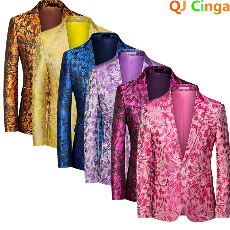 Men Formal Wear Purple - Jas pria lengan panjang warna merah,