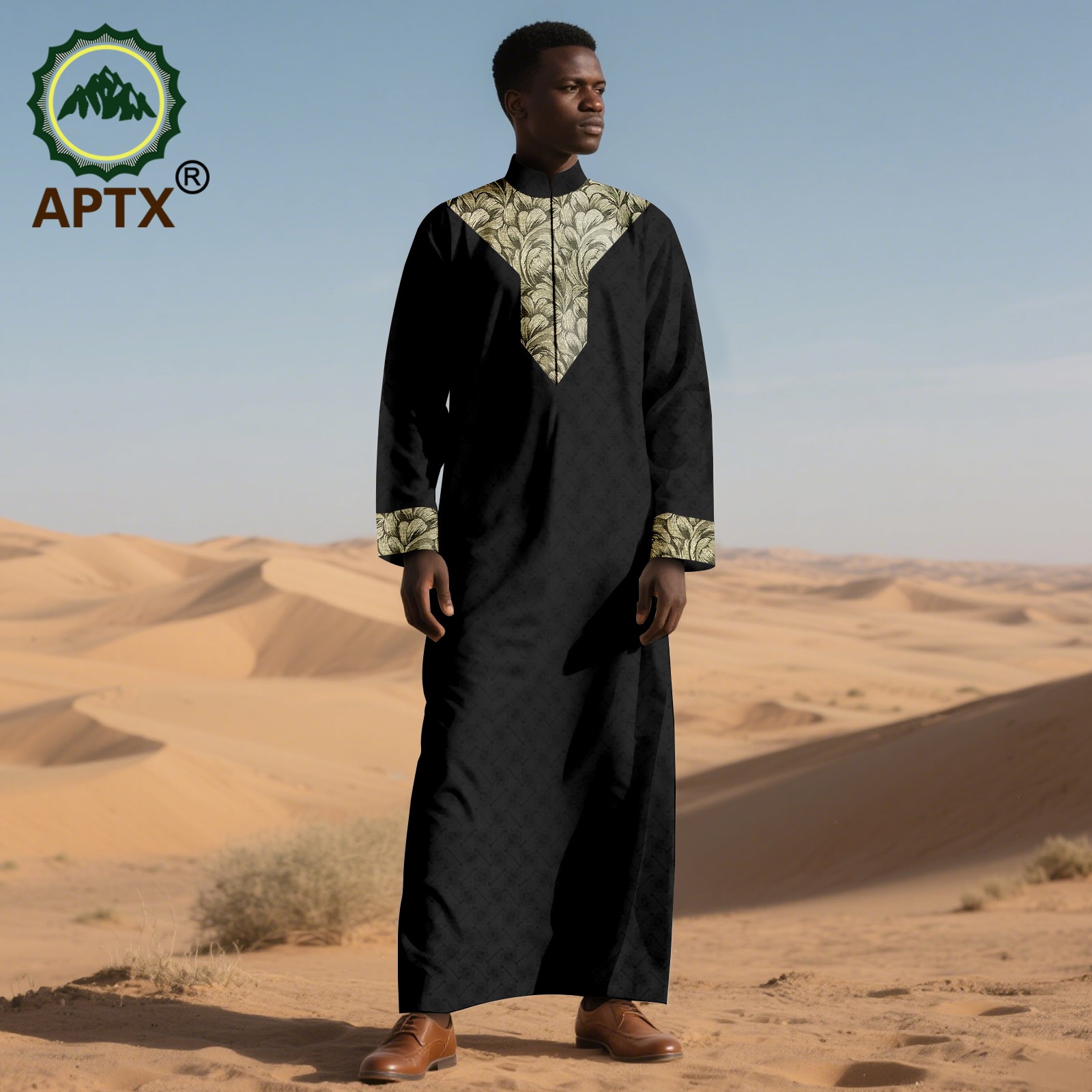 Men Formal Wear Clothes - Pakaian Afrika untuk Pria Jubah Panjang