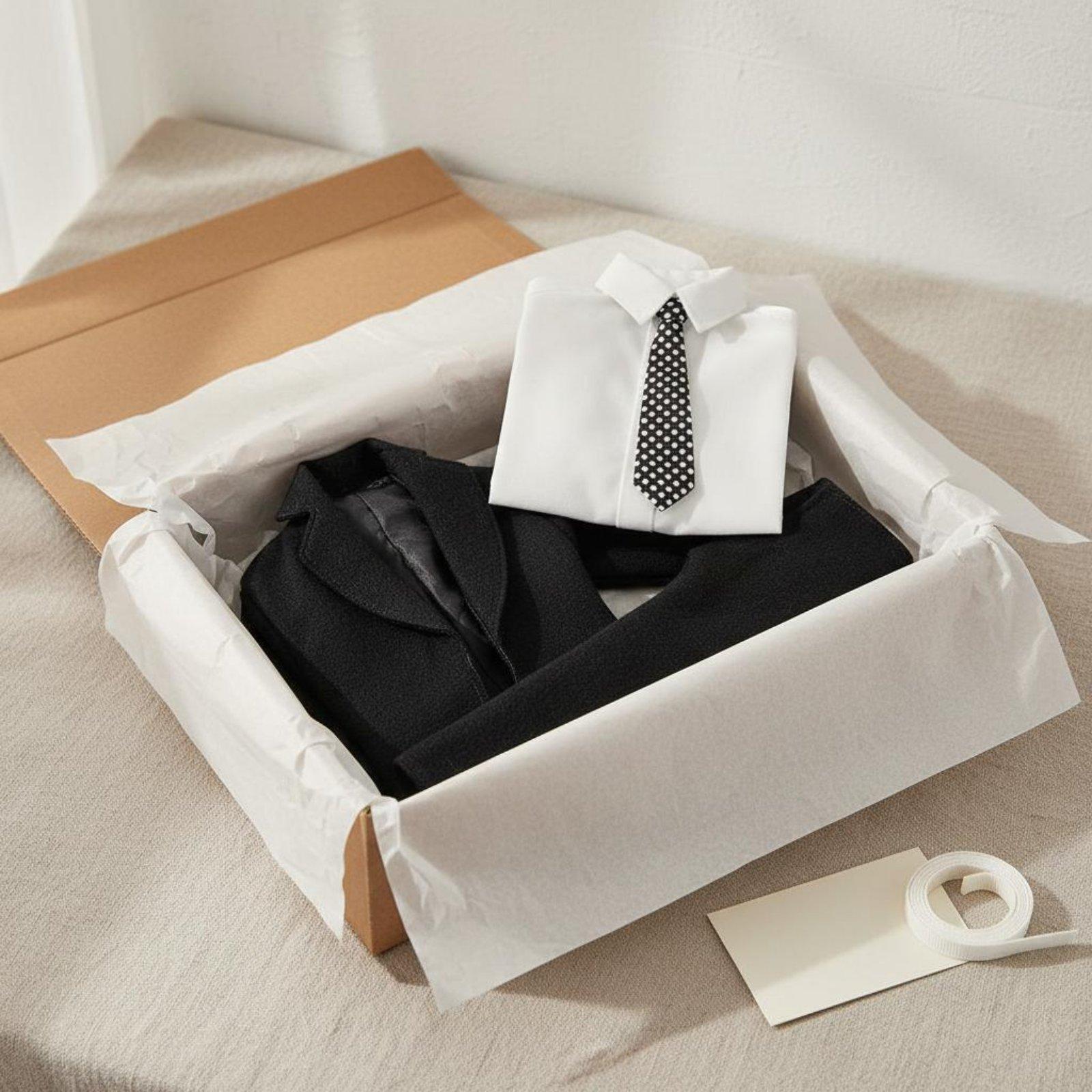 Men Formal Wear Clothes - Setelan Boneka Pria Pakaian Tuxedo Kain