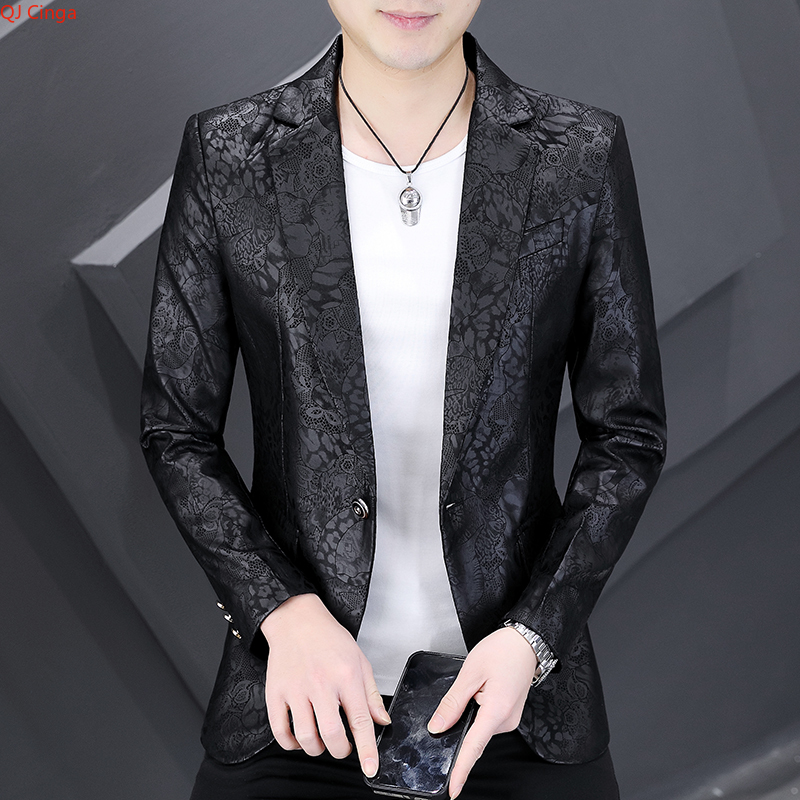 Asian Men Formal Wear - Jas Pria Hitam Musim Semi 2026,