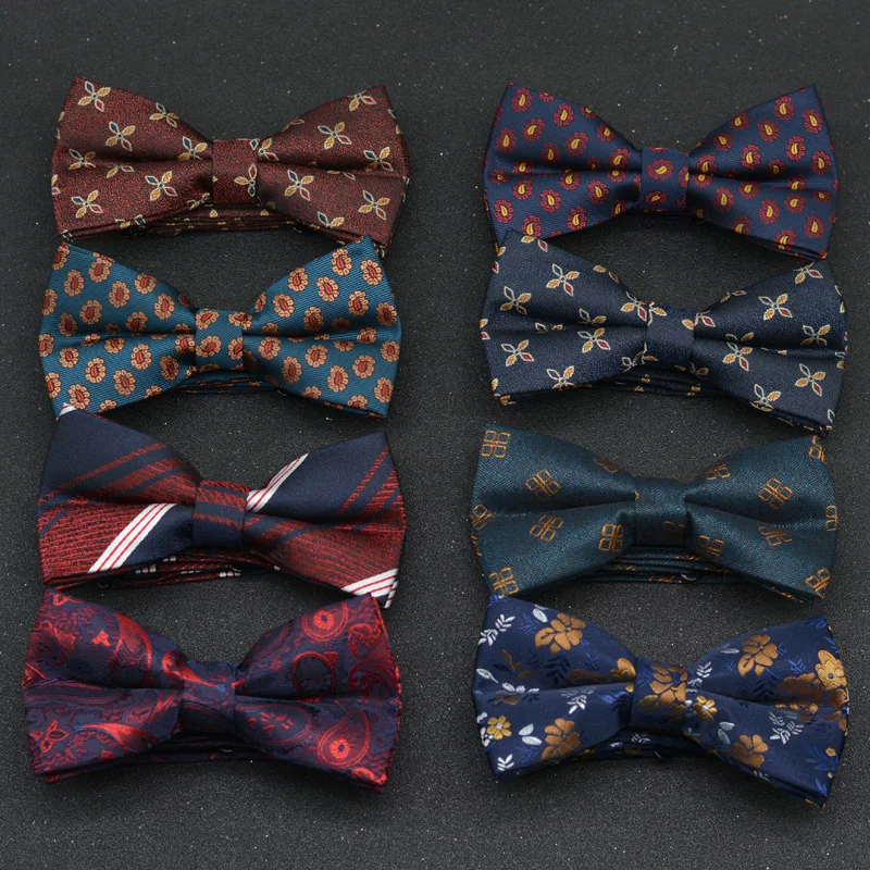 Men'S Formal Wear Ties - Dasi kupu-kupu pria untuk pernikahan, ganda,