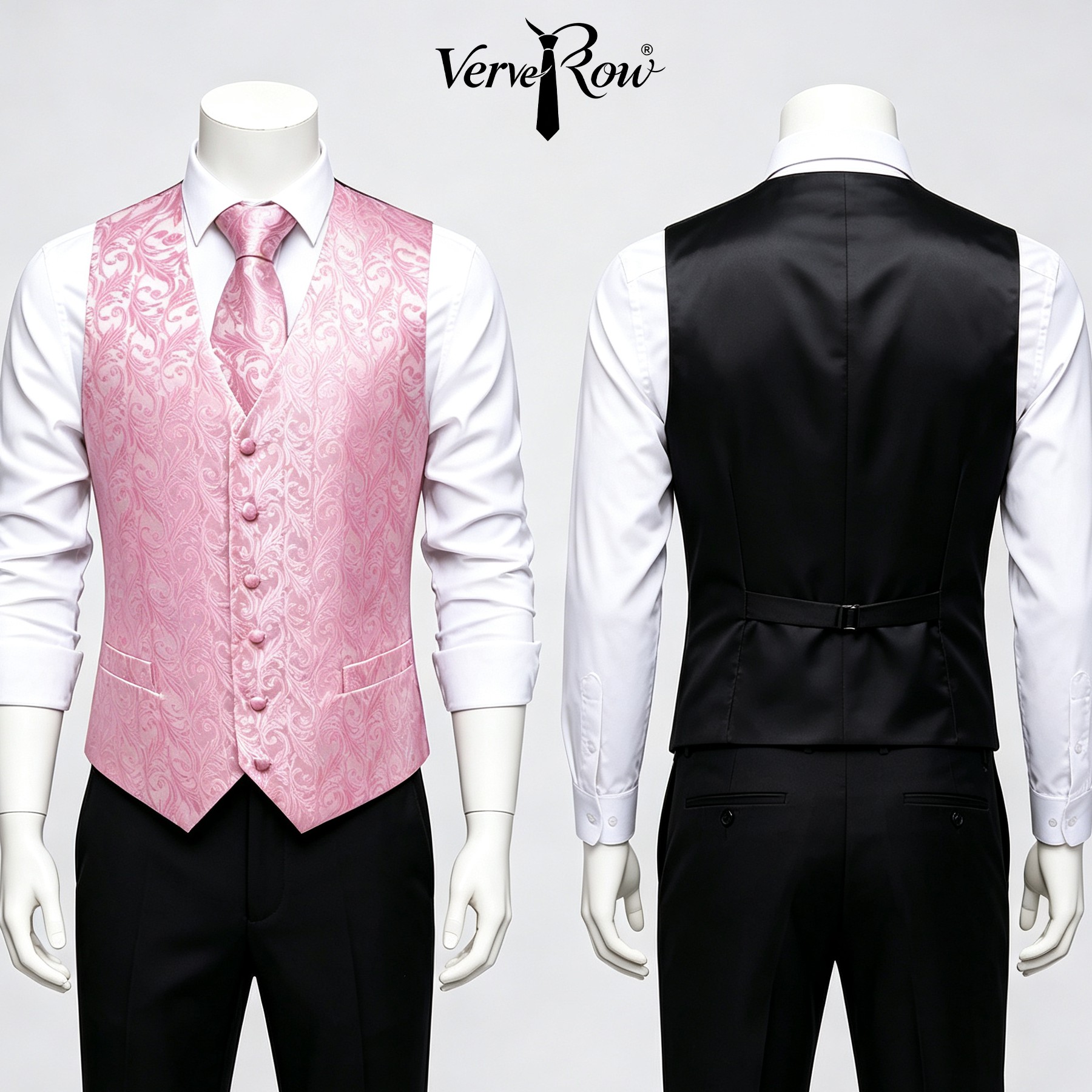 Men'S Formal Wear Ties - Aksesori Setelan Tiga Potong Dasi Merah