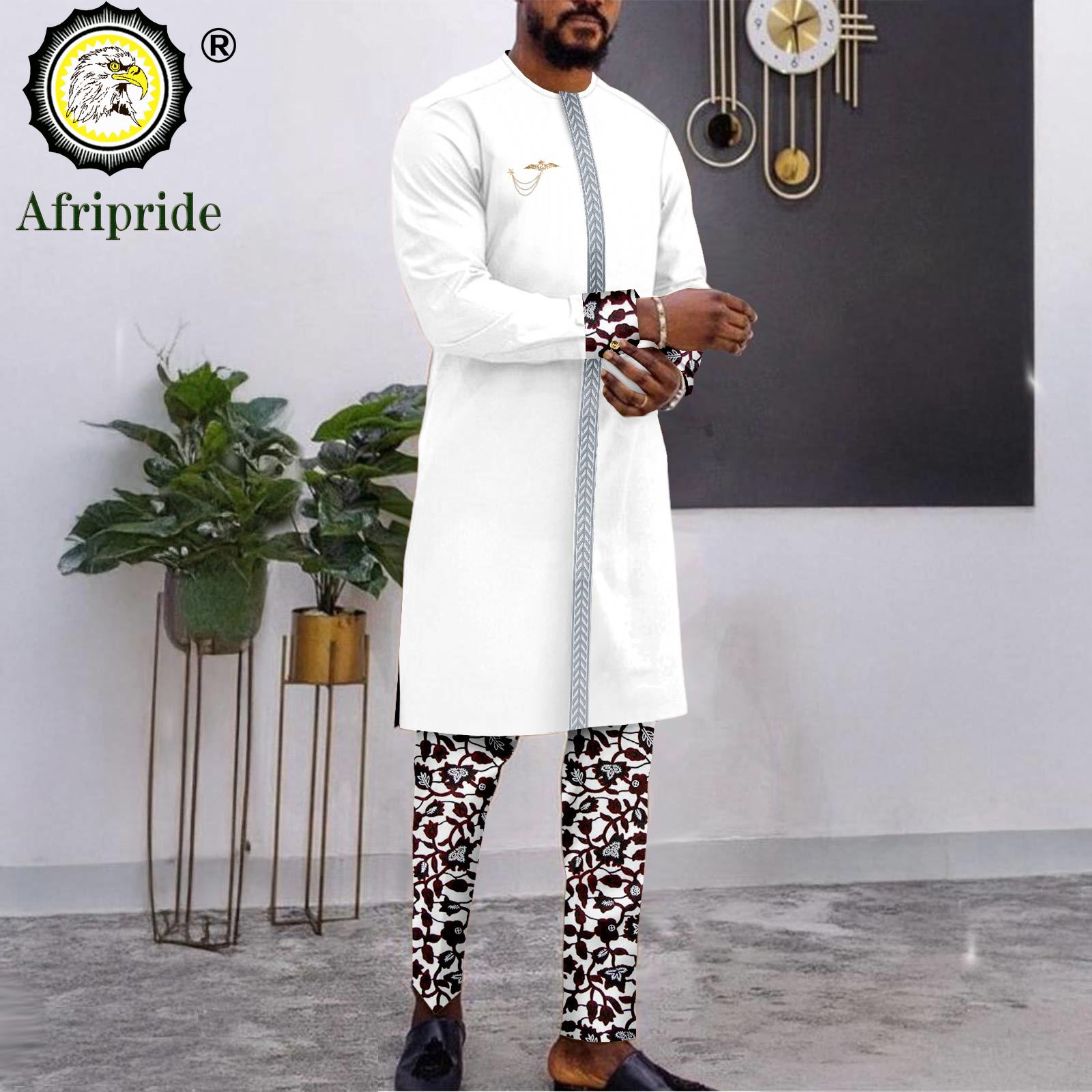 Men Formal Wear Clothes - Pakaian Afrika untuk pria bros bordir