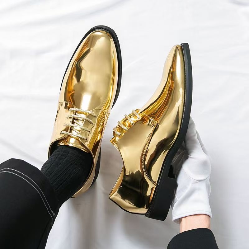 Formal Men Daily Wear Shoes - Sepatu Kulit Runcing Harian untuk Pria,