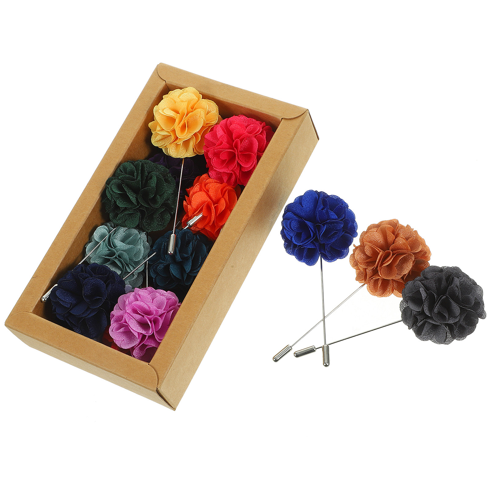 16Pcs Bros Pin Kerah Pria Eleg - Men Formal Wear Clothes ulasan dan harga