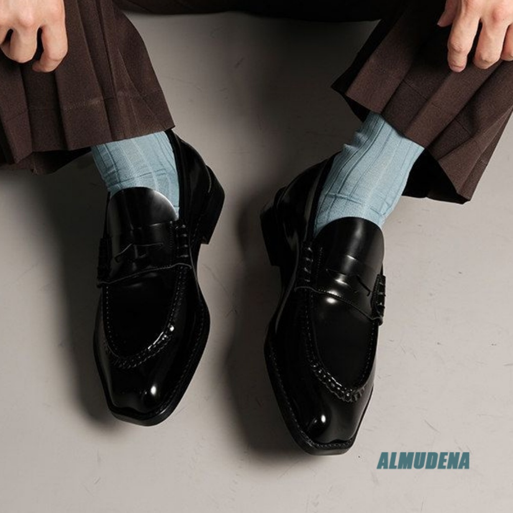 Sepatu Loafer Pria Model Perse - Formal Men Daily Wear Shoes ulasan dan harga