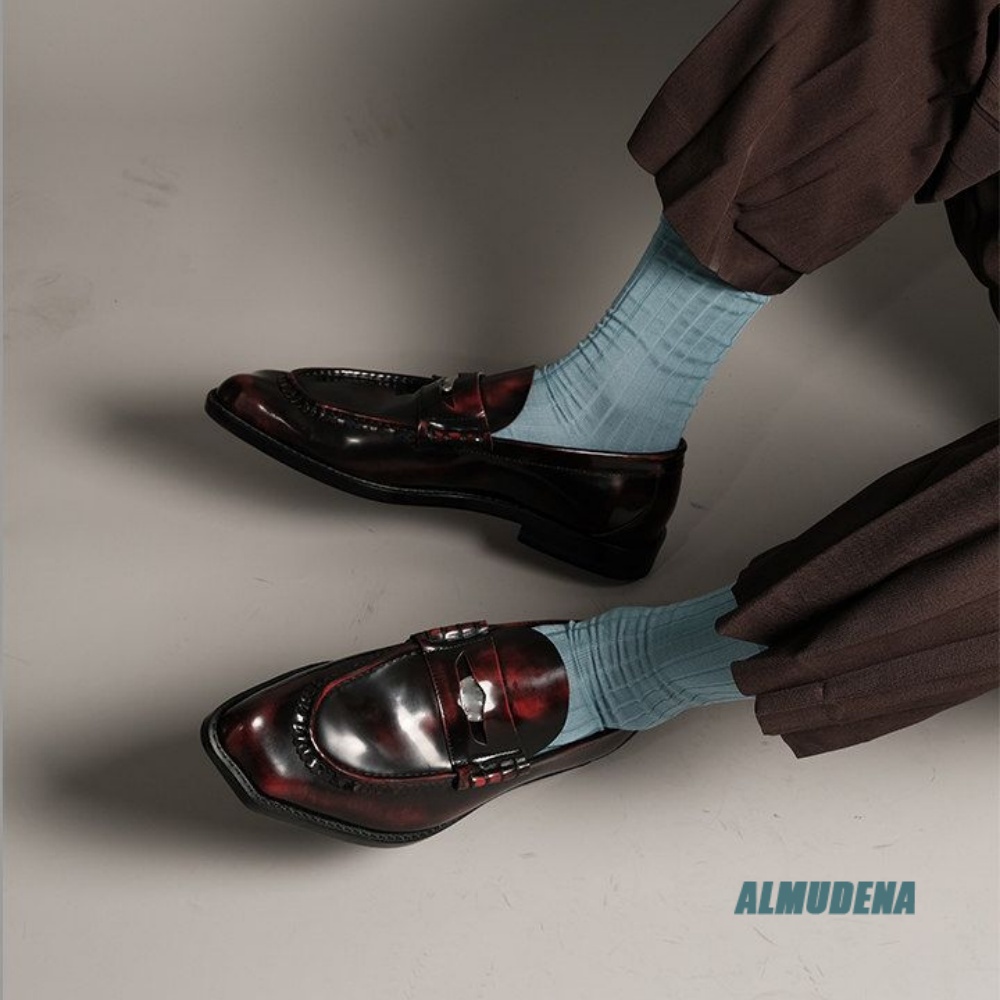 Sepatu Loafer Pria Model Perse - Formal Men Daily Wear Shoes ulasan dan harga