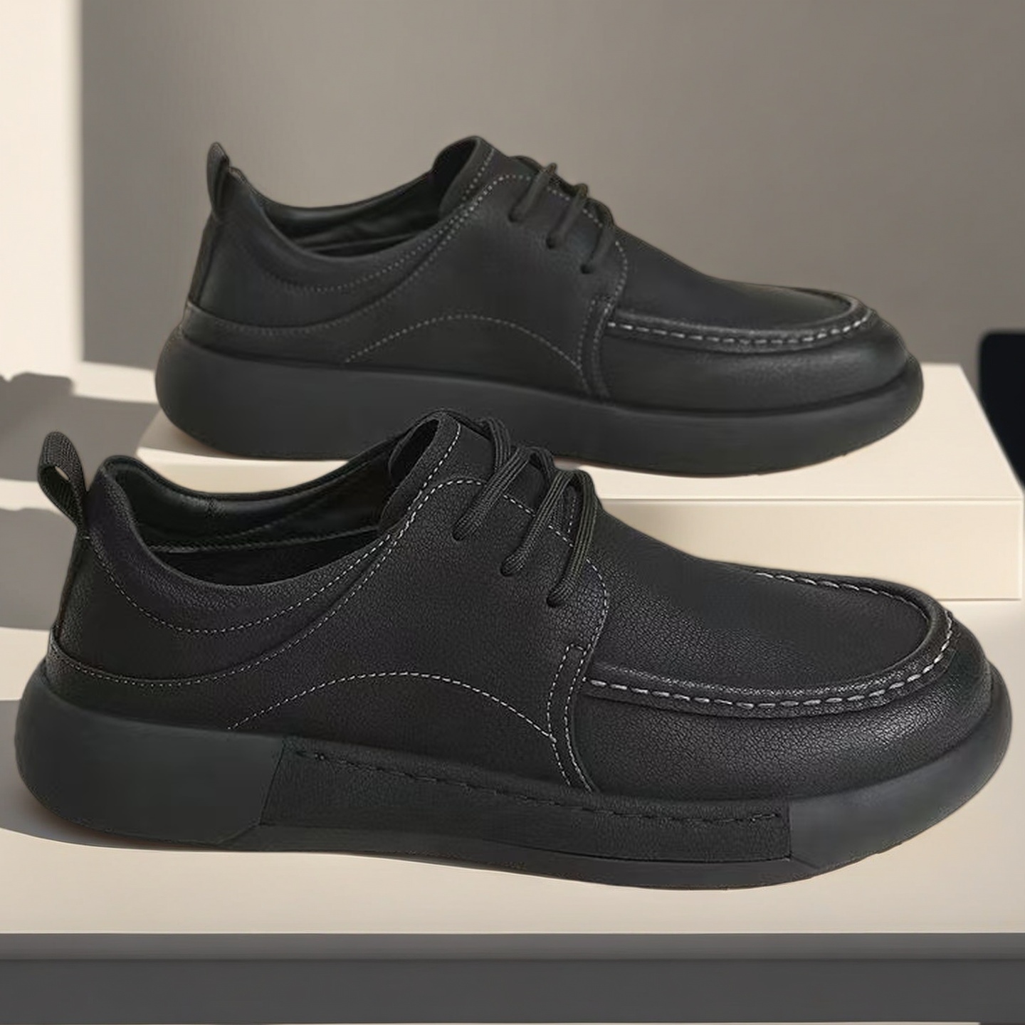 Sepatu pria kulit formal kasua - Formal Men Daily Wear Shoes ulasan dan harga