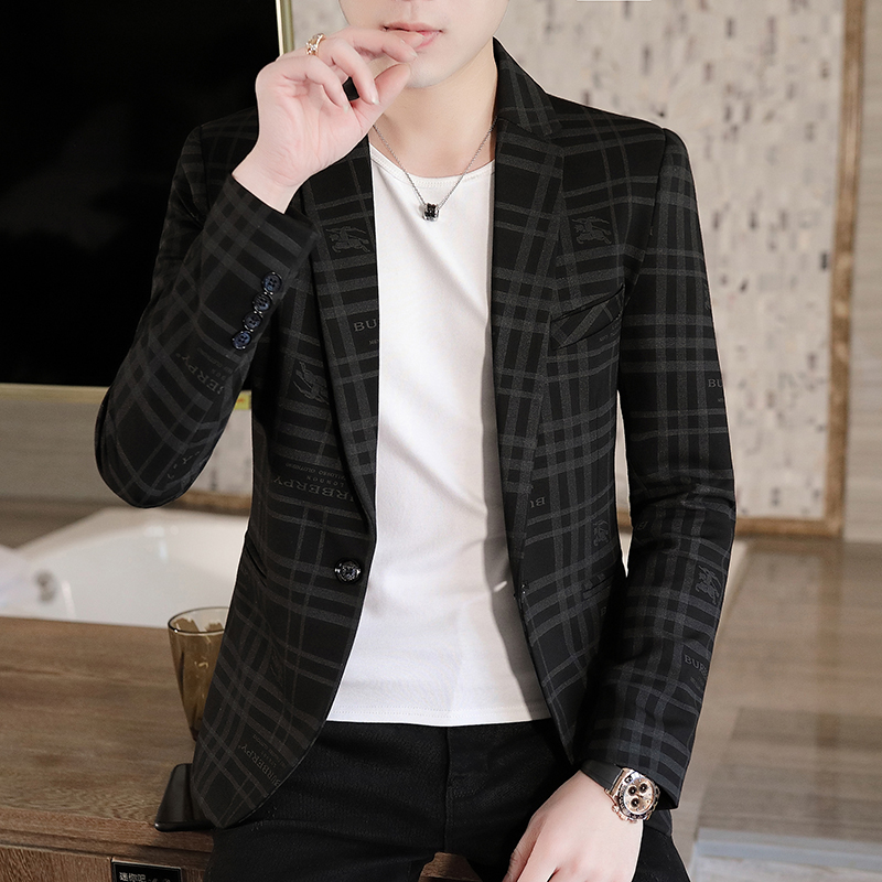 Setelan Tipis Pria Musim Semi  - Men Formal Wear Clothes ulasan dan harga