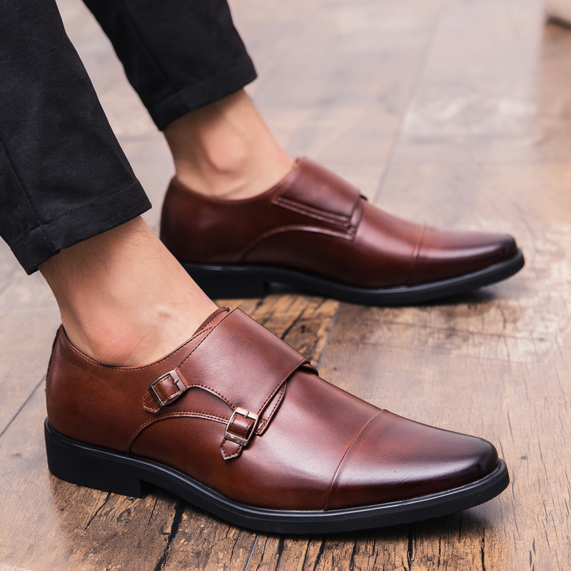 Sepatu Oxford Pria Baru Warna  - Men Formal Wear Brown ulasan dan harga