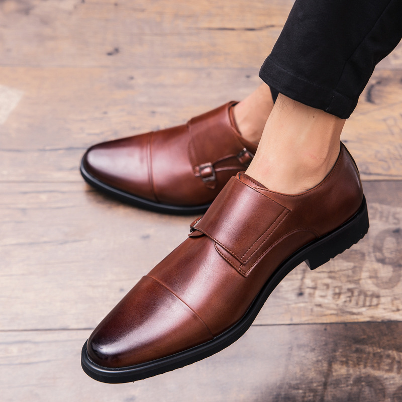 Sepatu Oxford Pria Baru Warna  - Men Formal Wear Brown ulasan dan harga