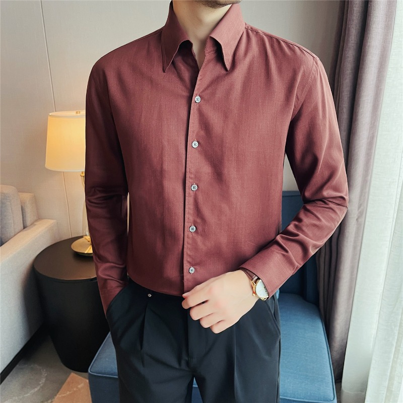 Kemeja Pria 100% Lyocell yang  - Men Formal Wear Clothes ulasan dan harga