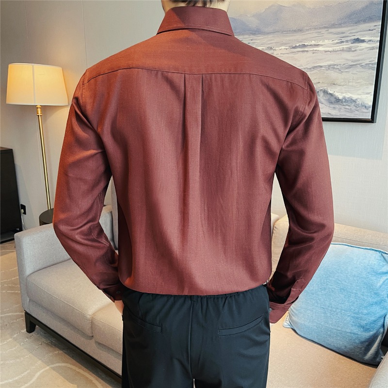 Kemeja Pria 100% Lyocell yang  - Men Formal Wear Clothes ulasan dan harga