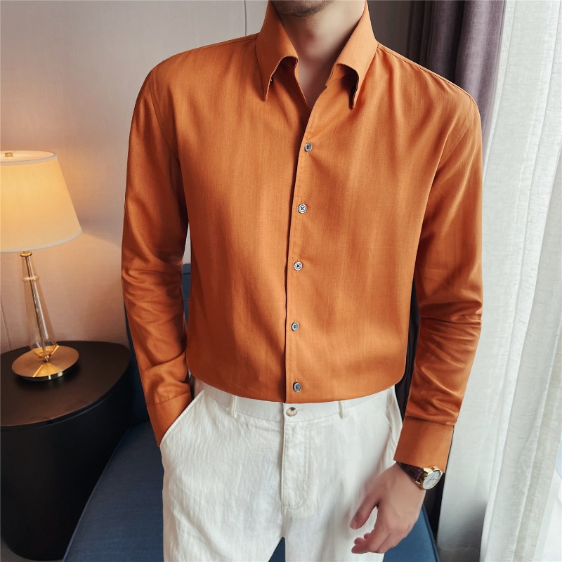 Kemeja Pria 100% Lyocell yang  - Men Formal Wear Clothes ulasan dan harga