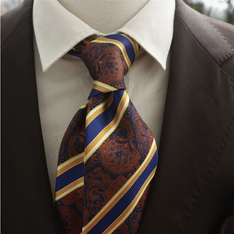 Dasi cokelat angkatan laut tre - Men'S Formal Wear Ties ulasan dan harga