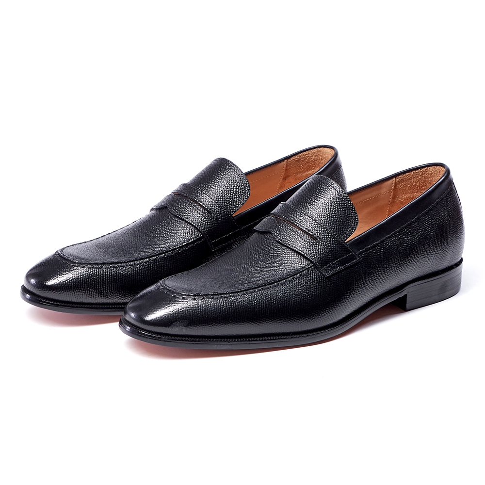 Sepatu Slip On Mewah Pria Kuli - Men Formal Wear Brown ulasan dan harga