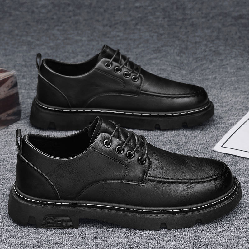 Sepatu formal pria berbahan at - Formal Men Daily Wear Shoes ulasan dan harga