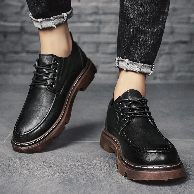 Sepatu formal pria berbahan at - Formal Men Daily Wear Shoes ulasan dan harga