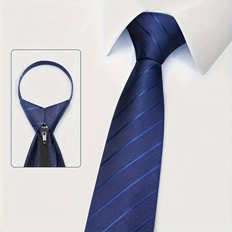 6 Buah Dasi Zip Tie Pria Lebar - Men'S Formal Wear Ties ulasan dan harga