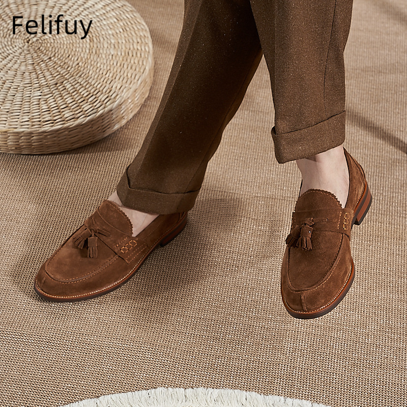 Sepatu Loafer Pria Cokelat Bar - Men Formal Wear Brown ulasan dan harga