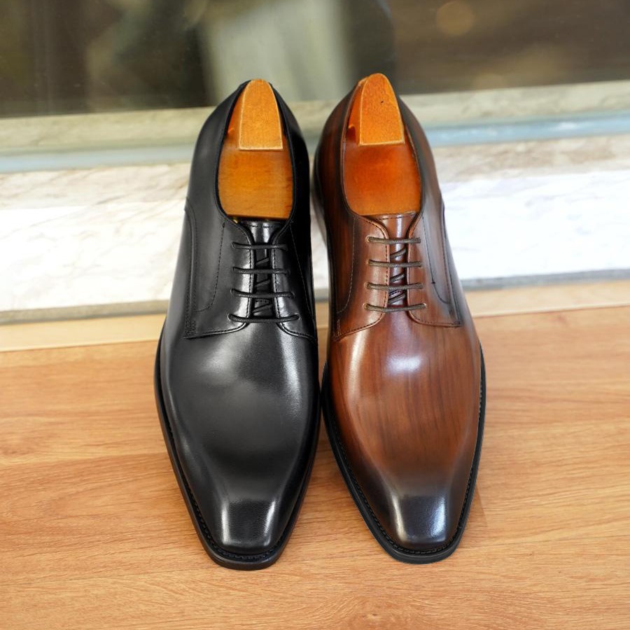 Sepatu Kasual Bisnis Pria Derb - Men Formal Wear Office ulasan dan harga