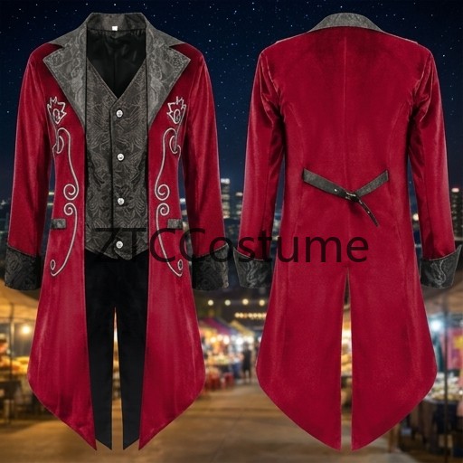 Kostum Cosplay Abad Pertengaha - Historical Men'S Formal Wear ulasan dan harga