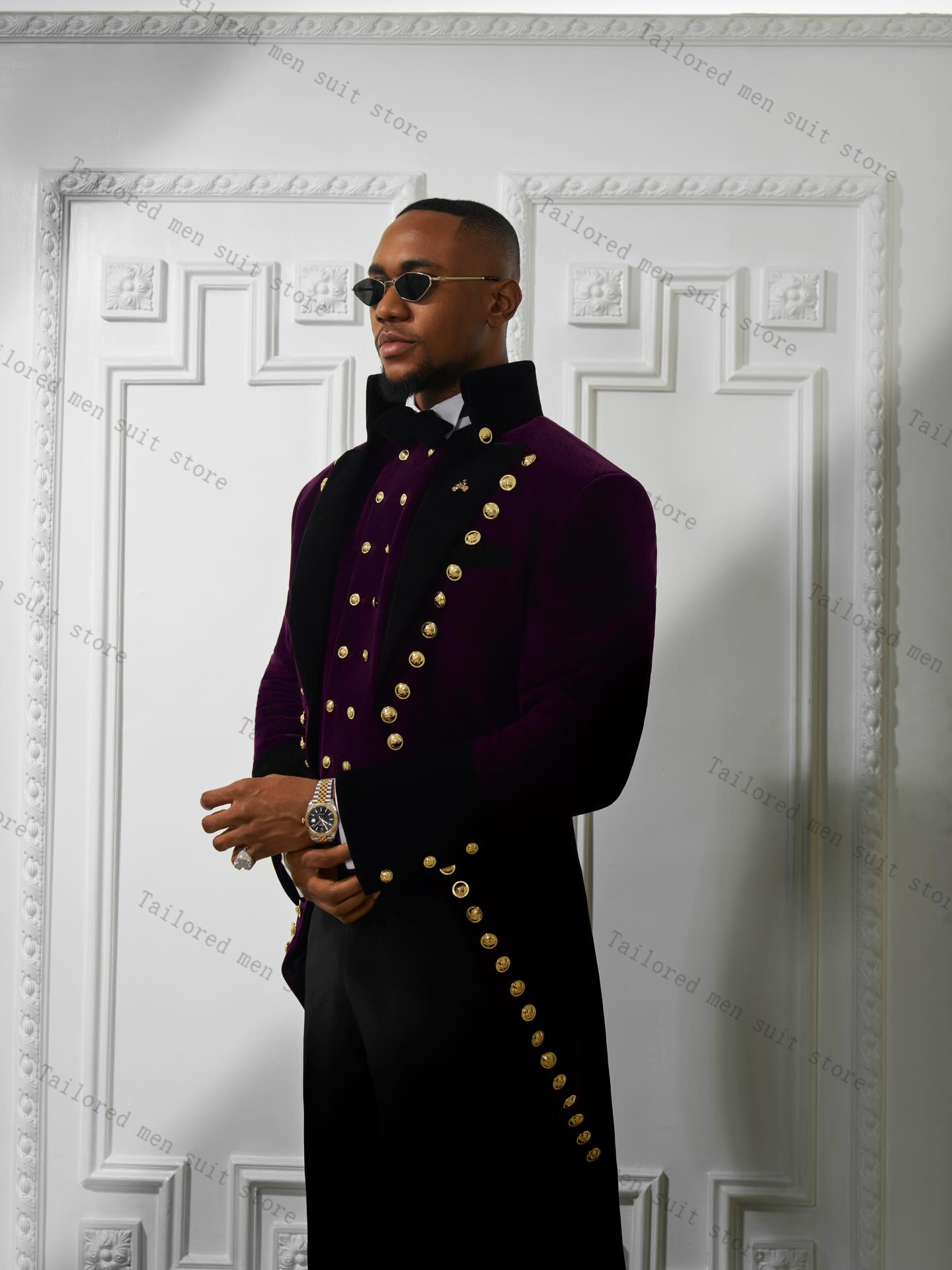 Setelan Jas Pria Ungu 2 Pcs Bl - Men Formal Wear Purple ulasan dan harga