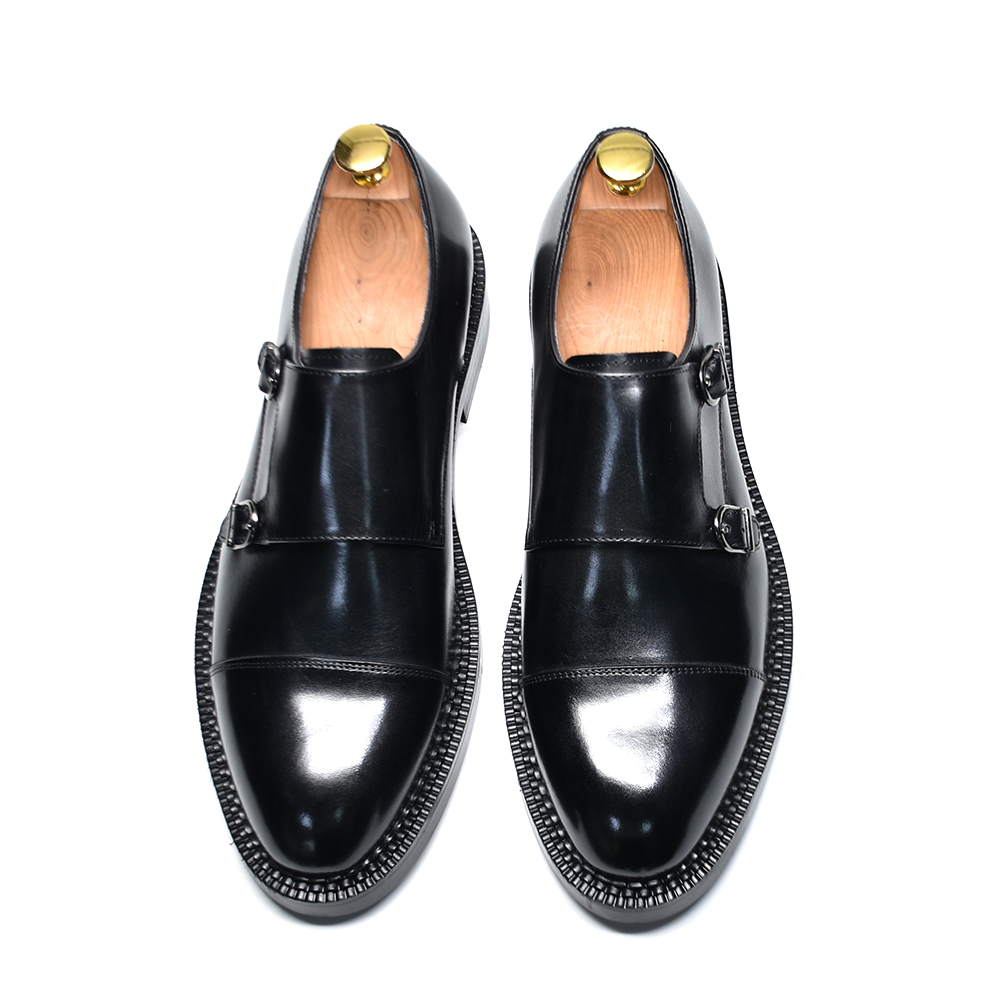 Sepatu Pria Kulit Asli Mewah u - Men Formal Wear Brown ulasan dan harga